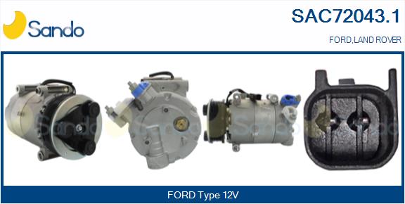 Compressor, air conditioning (SAC72043.1)