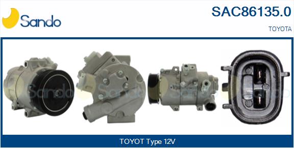 Compressor, air conditioning (SAC86135.0)