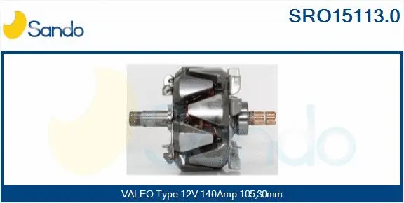 Rotor, alternator (SRO15113.0)
