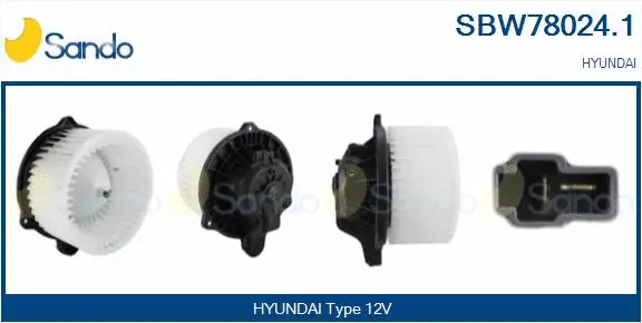 Interior Blower (SBW78024.1)