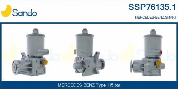Hydraulic Pump, steering (SSP76135.1)