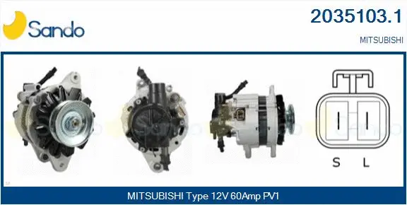 Alternator (2035103.1)