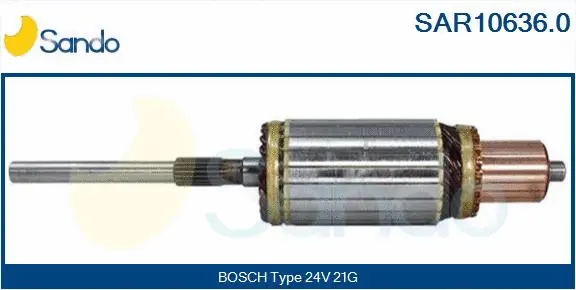 Armature, starter (SAR10636.0)