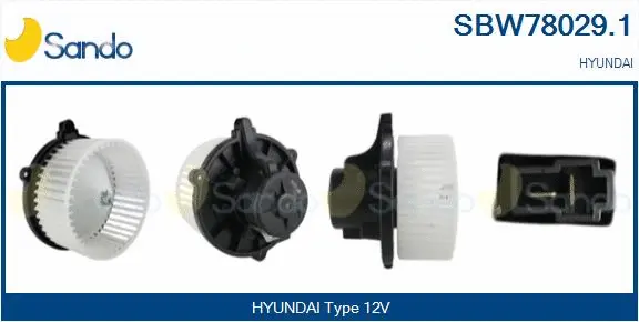 Interior Blower (SBW78029.1)