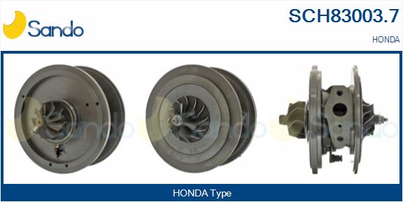 Core assembly, turbocharger (SCH83003.7)