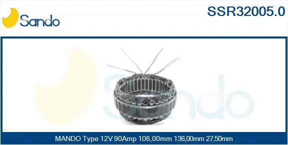 Stator, alternator (SSR32005.0)