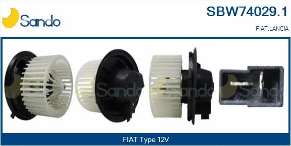 Interior Blower (SBW74029.1)