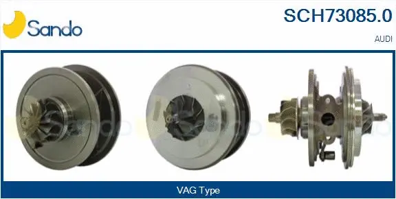 Core assembly, turbocharger (SCH73085.0)