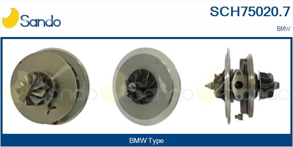Core assembly, turbocharger (SCH75020.7)