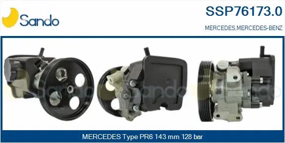 Hydraulic Pump, steering (SSP76173.0)