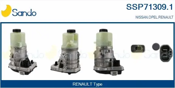 Hydraulic Pump, steering (SSP71309.1)