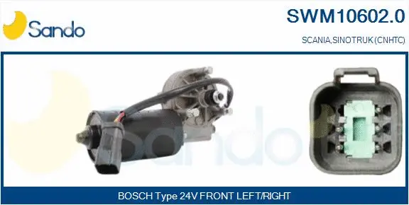 Wiper Motor (SWM10602.0)