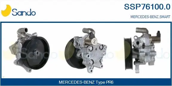 Hydraulic Pump, steering (SSP76100.0)