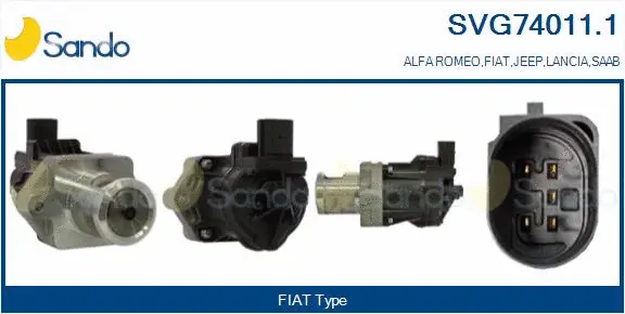 EGR Valve (SVG74011.1)