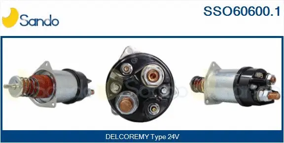 Solenoid Switch, starter (SSO60600.1)