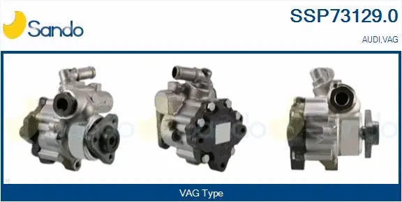 Hydraulic Pump, steering (SSP73129.0)
