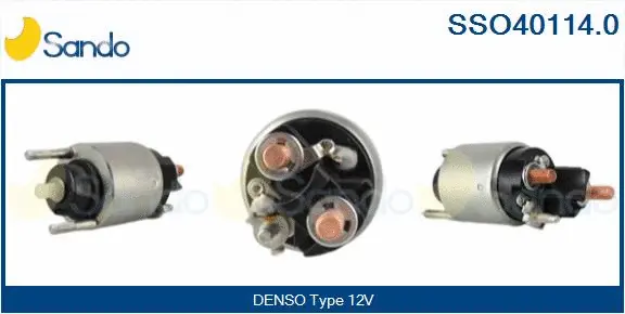 Solenoid Switch, starter (SSO40114.0)