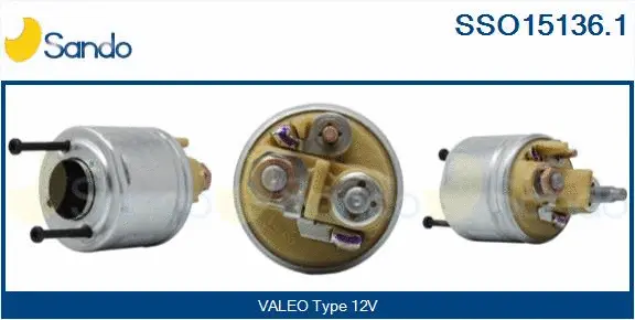Solenoid Switch, starter (SSO15136.1)