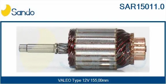 Armature, starter (SAR15011.0)