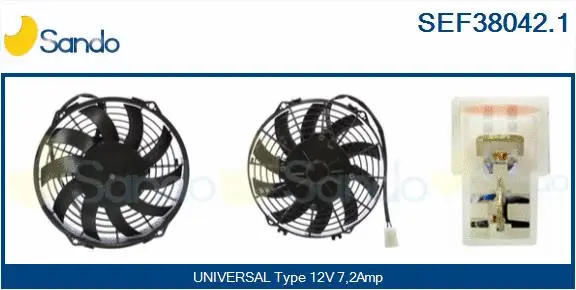 Electric Motor, radiator fan (SEF38042.1)
