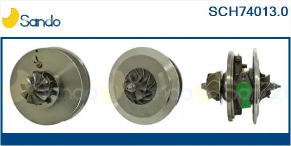 Core assembly, turbocharger (SCH74013.0)