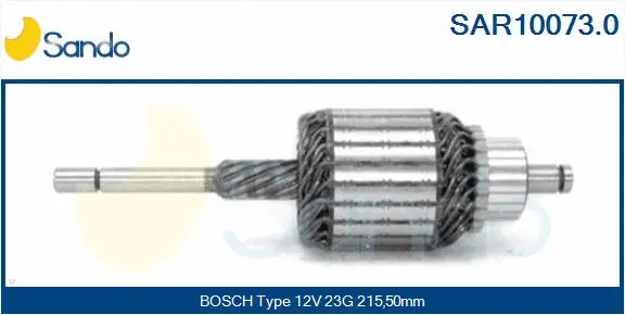 Armature, starter (SAR10073.0)