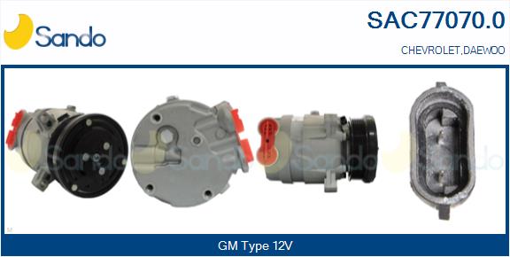 Compressor, air conditioning (SAC77070.0)