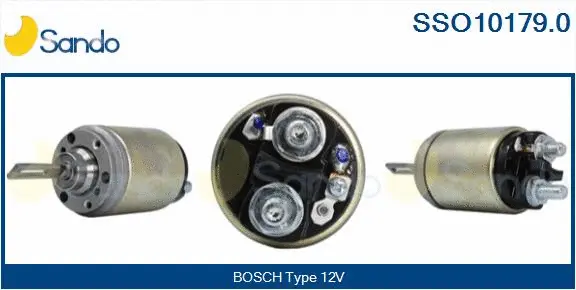 Solenoid Switch, starter (SSO10179.0)