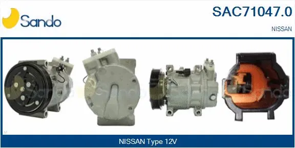 Compressor, air conditioning (SAC71047.0)