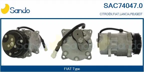 Compressor, air conditioning (SAC74047.0)