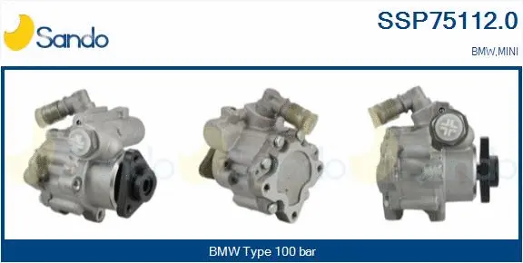 Hydraulic Pump, steering (SSP75112.0)