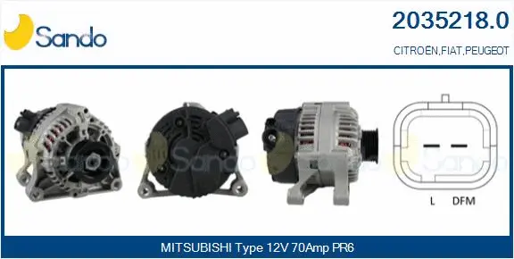 Alternator (2035218.0)