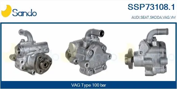 Hydraulic Pump, steering (SSP73108.1)