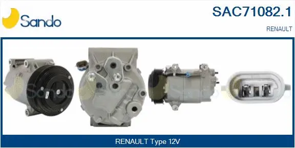 Compressor, air conditioning (SAC71082.1)