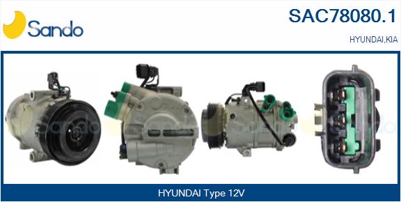 Compressor, air conditioning (SAC78080.1)