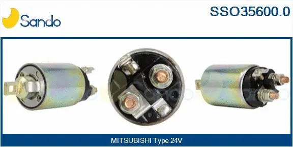 Solenoid Switch, starter (SSO35600.0)