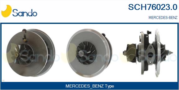 Core assembly, turbocharger (SCH76023.0)