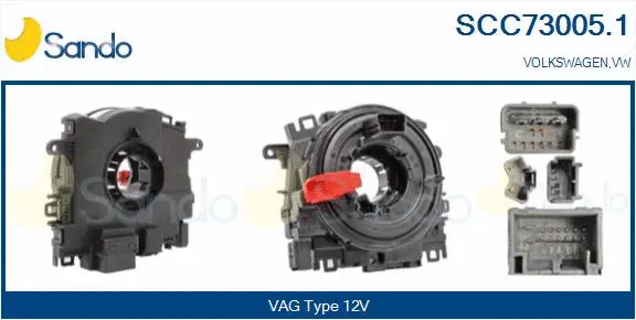 Clockspring, airbag (SCC73005.1)