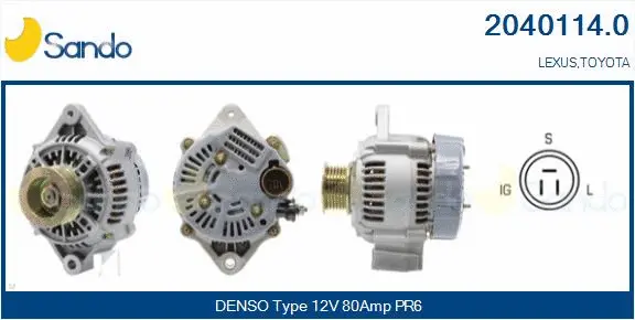 Alternator (2040114.0)