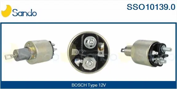 Solenoid Switch, starter (SSO10139.0)