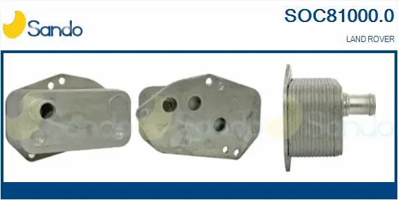 Oil Cooler, engine oil (SOC81000.0)