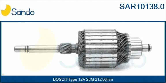 Armature, starter (SAR10138.0)