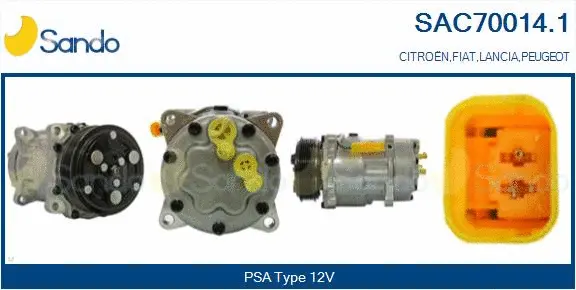 Compressor, air conditioning (SAC70014.1)