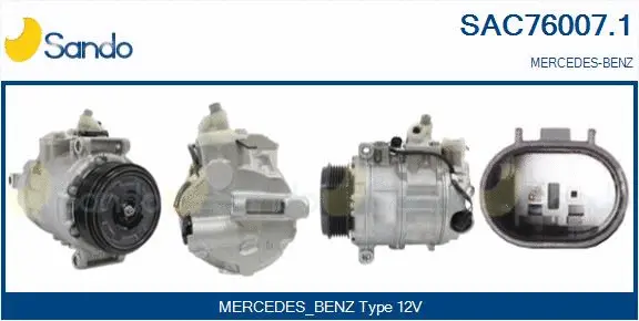 Compressor, air conditioning (SAC76007.1)