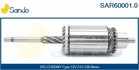 Armature, starter (SAR60001.0)