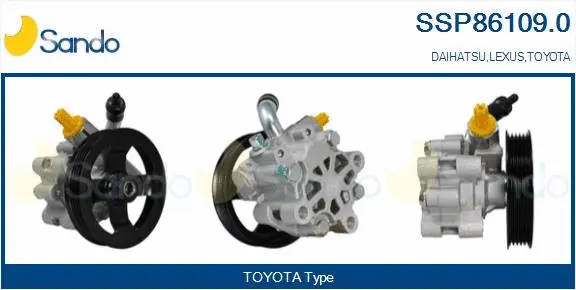 Hydraulic Pump, steering (SSP86109.0)