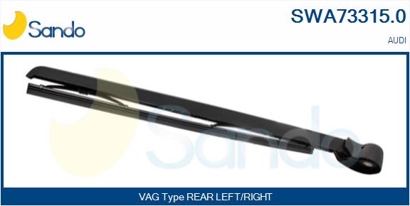Wiper Arm, window cleaning (SWA73315.0)