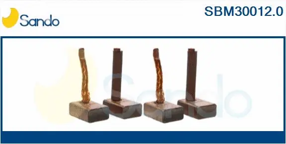 Carbon Brush, starter (SBM30012.0)