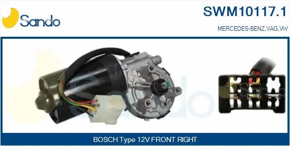 Wiper Motor (SWM10117.1)
