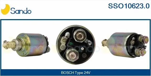 Solenoid Switch, starter (SSO10623.0)